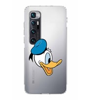 Xiaomi  Mi 10 Ultra  Kamera Korumalı Kapak Donald Duck Tasarımlı Şeffaf  Kılıf