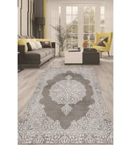 Dijital Kaymaz Taban Yıkanabilir Modern Renkli Salon Halısı Mutfak Halısı Yolluk ND-HT-1047 (Çok Renkli)