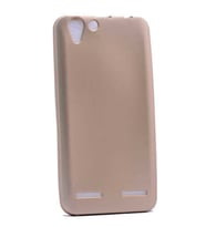 Lenovo Vibe K5 Uyumlu Kılıf Zore Premier Silikon Kapak (Gold)