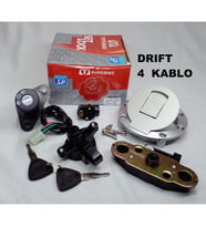 Mondial Drift 4 Kablo Kontak Seti (Kontak-Depo Kapağı-Kilit)