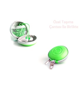 Snopy SN-709 Yeşil Kulak İçi Koruma Çantalı Lüks Cep Telefonları İçin (Çok Renkli)