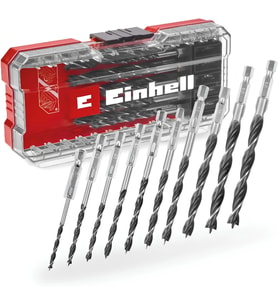 Einhell Ahşap delme uç seti 10 parça S-CASE kutu