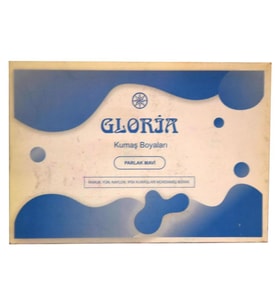 Gloria Kumaş Boyası Kot Açık Mavi 10 Gr Pamuk Yün Naylon İpek