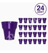 Parti Plastik Bardak 24lü Mor