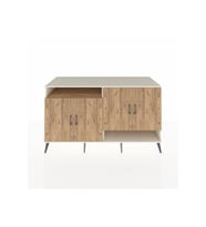 Kronos Konsol 6 Raflı 4 Kapaklı 176x59x99 Aytaşı-Çam