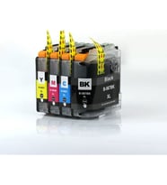 PhotoPrint® Brother MFC J2510 569xl-565xl Uyumlu 4 Renk Muadil Kartuş Seti (Çok Renkli)