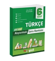 Gizli Yayınları 6. Sınıf Türkçe Alıştırmalı Soru Bankası