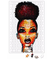 Rosto Pintura Puzzle 240 Parça Yapboz