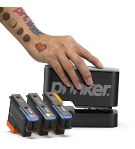 Prinker S Color + Black Full Set 3D Tattoo Printer Geçici Dövme Yazıcısı