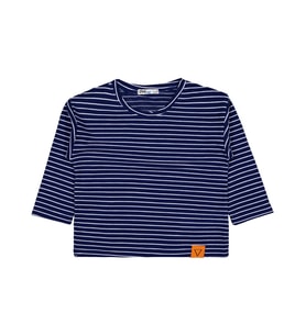 Civil Boys Yatay Çizgili 2-5 Yaş Sweatshirt - Lacivert