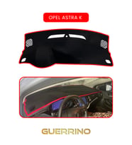 OPEL Astra K TORPİDO KORUMA HALISI KIRMIZI KENAR