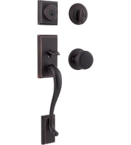 98001-104 Hawthorne Tek Silindirli Kol Düğmesi Ile Venedik Bronz Smartkey