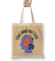 YOUR MIND MATTERS Bez Çanta Uzun Saplı