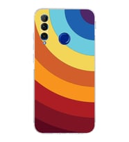 PrintiFy Huawei Honor 20 Lite Uyumlu Kamera Korumalı Renk Cümbüşü A Tasarımlı Şeffaf  Kılıf