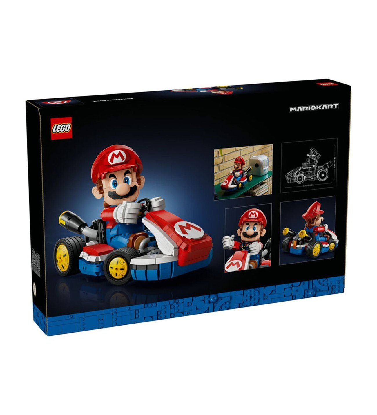 72037 Lego Super Mario Mario Kart -Mario ve Standard Kart 1972