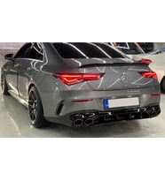 W118 Cla45 Difüzör & Egzoz Setı (siyah Egzoz)