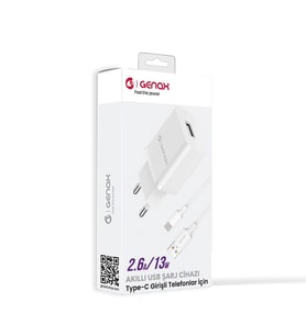 GNX-003 2.6A 13W Type-C Şarj Cihazı