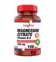 Nevfix Magnesıum Cıtrate Vitamin B-6 120 Tablet