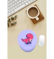 Yavru Dinazor Desenli Bilek Destekli Mouse Pad