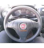 DİKİŞLİ DİREKSİYON KILIFI SİYAH DERİ SİYAH DİKİŞLİ F.IAT FİORİNO BU DİREKSİYON İÇİN