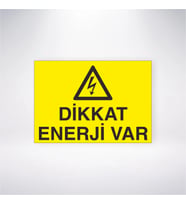 Dikkat Enerji Var