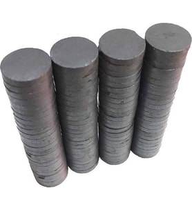 Deliksiz Mıknatıs Yuvarlak 1.6 cm Çapında 100 Adet