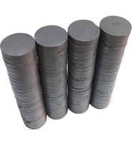 Deliksiz Mıknatıs Yuvarlak 1.6 cm Çapında 100 Adet