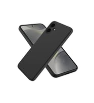 Samsung Galaxy A06 Kılıf First Silikon - Siyah