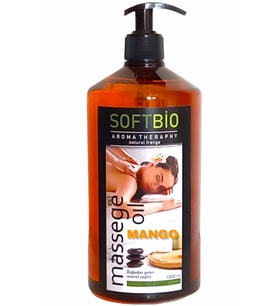 SOFTBİO MASAJ YAĞI MANGO 1 LT. AROMATERAPİ MASAJ YAĞI