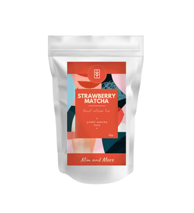 Mim and More Strawberry Matcha Çilekli Matcha 50 gr