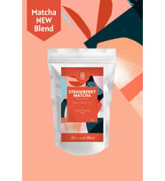 Strawberry Matcha - Çilek Aromalı Matcha, 50 gr