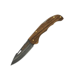 Katlanır Cep Çakısı - Argeus - Ahşap Saplı - Model 1