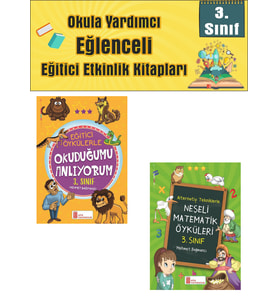 Ata 3.Sınıf Okula Yardımcı Eğitici Öykülerle Okuduğumu Anlıyorum- Neşeli Matematik Öyküleri