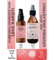 100 ml Kuşburnu Çekirdeği Yağı, Organik Gül Suyu 150ml