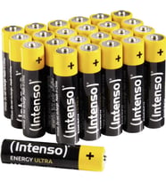 Lexroo Energy Ultra AAA Micro LR03 alkali pil, 24'lü kutu, sarı-siyah