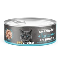 Deluxe Shredded, Tahılsız, Hipoalerjenik, Tiftiklenmiş Tuna Balıklı Yaş Kedi Maması, 70 G