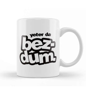 Yeterda Bezdum Karadeniz Kupa Bardak Porselen