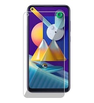 Samsung Galaxy M11 Uyumlu Ekran Koruyucu Screen Protector Tempered Glass Kristal Netliğinde %100 HD Görüntü, Yüksek Kalite Kırılmaz Temperli Cam (Şeffaf)