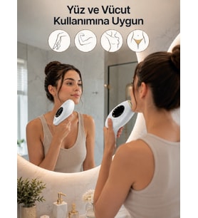 9 Kademeli Enerji Seviyeli Epilasyon Sistemi