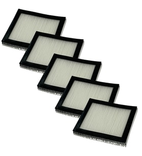 İhlas İle Uyumlu Aura Cleanmax SPLUS 114 L Süpürge Polen Hepa Filtre 5 Adet
