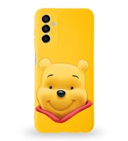 Samsung Galaxy A04s Uyumlu Lansman Kılıf Altı Kapalı İçi Kadife  Winnie-B Tasarımlı  Kapak (Şeffaf)