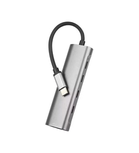 TYPE C TO USB-C ÇOKLAYICI 60W ŞARJ ADAPTÖRÜ USB 3.0 5 İN 1 PD ÇOKLAYICI ÇEVİRİCİ
