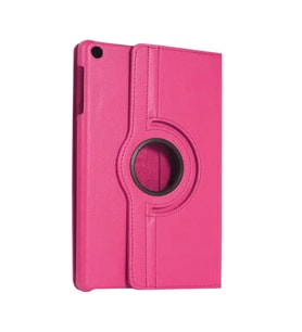 Galaxy Tab A11 360 Tablet Deri Kılıf - Pembe