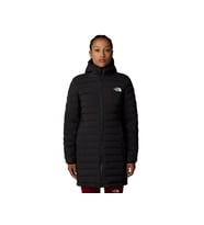 The North Face W Belleview Stretch Down Parka Kadın Outdoor Parka (600 Dolgu Kaz Tüyü) NF0A7UK74H01 Siyah