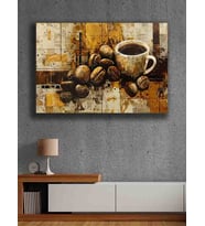 Koç stüdyo Modern tasarım kanvas tablo 50x70 (Çok Renkli)