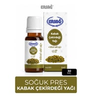 ERSAĞ Soğuk Pres Kabak Çekirdeği Yağı 30 ML