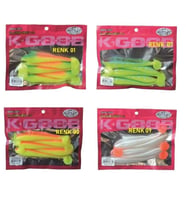 SİLİKON YEM CAPTAİN TYPOON SOFT 12CM 5’Lİ PK RENK:03