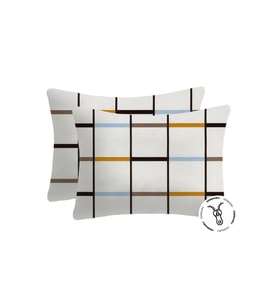 Ranforce Kumaşından Gizli Fermuarlı Yastık Kılıfı 50X70 ( 2 Adet )