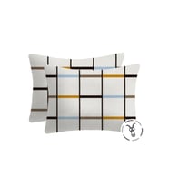 Ranforce Kumaşından Gizli Fermuarlı Yastık Kılıfı 50X70 ( 2 Adet )