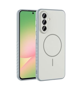 Coverzone Samsung Galaxy A36 ?le Uyumlu Kamera Lens Korumal? K?l?f Magsafe Uyumlu Kablosuz ?arj �zellikli Tea Silikon Telefon K?l?f? Siyah